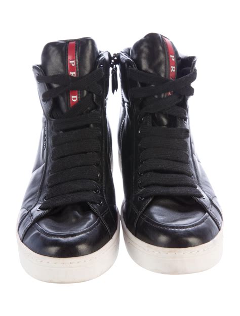 womens prada trainers cheap|prada high top sneakers women's.